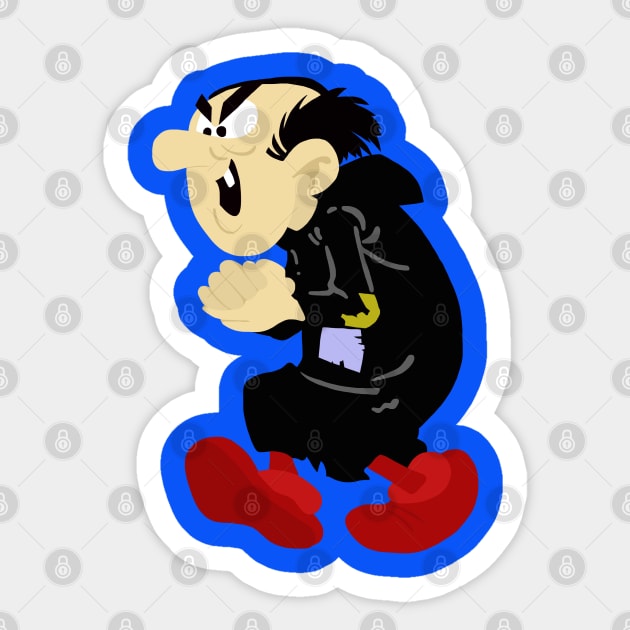 Gargamel Sticker by ElviaMontemayor